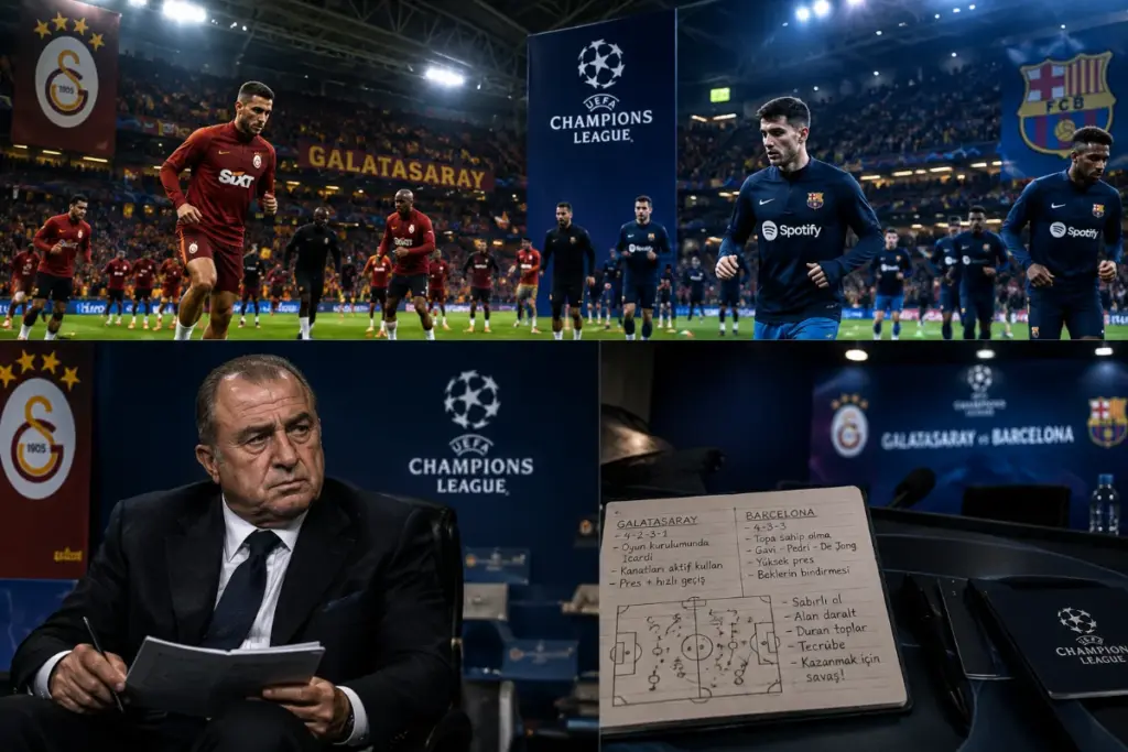 Dev Maçta Fatih Terim İmzası: Galatasaray-Barcelona Analizi