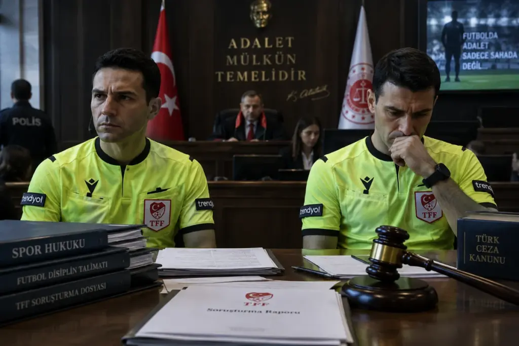 Türk Futbolunda Bahis ve Şike Depremi: Hakemler İçin Tutuklama İstendi